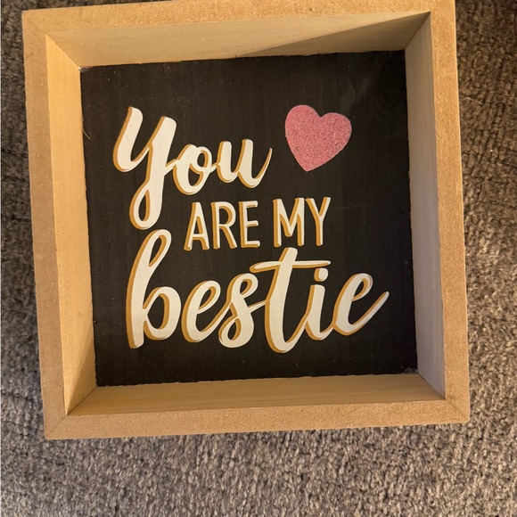 New Set of 2: Wooden Wall Art & Canvas Art - Picture 3 of 7